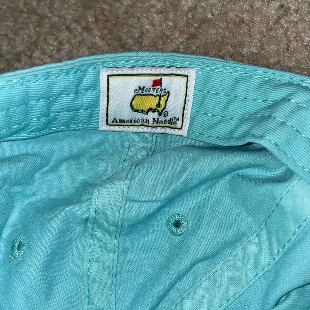 ⛳️Teal blue embroidered Masters 2017 hat - Picture 3 of 3